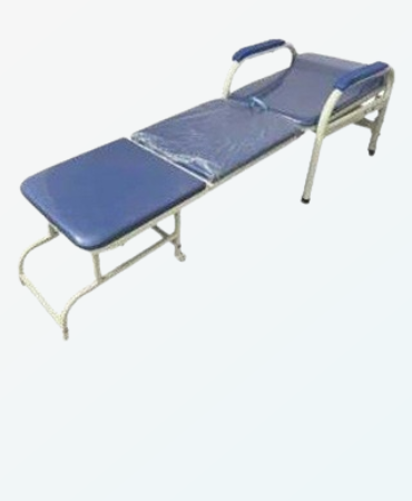 Attendant Chair Cum Bed MP - 518, affordable patient bed.