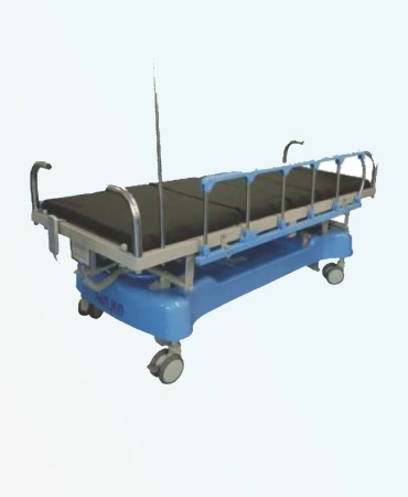 Emergency & Recovery Trolley (Electric) MP - 541, Stainless Steel Top. Durable, easy-clean design for hospitals & clinics.