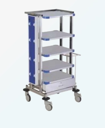 Laparoscopic / Monitor Trolley MP - 546,  adjustable height,  customize it based on their ergonomic preferences