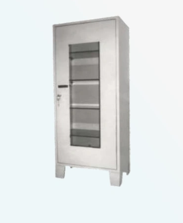 Instruments Cabinet MP - 573.  securely store various instruments, Made from CRC sheet three sides closed.