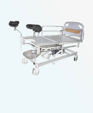 Obstetric Labour Table Telescopic Adjustable Height MP - 577. advanced and durable Obstetric Labour Table. comfortable, durable, hospital grade