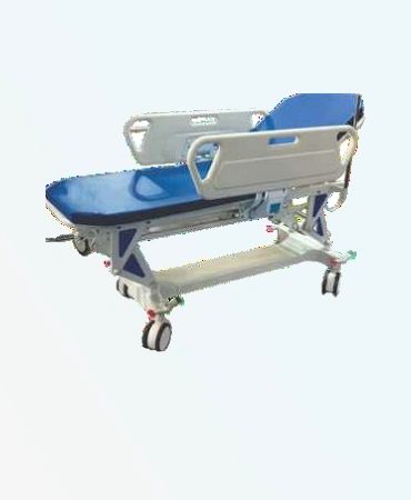 Patient Transfer Trolley Imported Type MP - 592. transport injured or incapacitated individuals. Hospital grade, aids patient mobility & comfort.