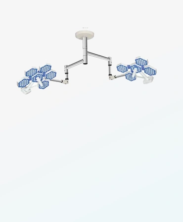 OT Light 05 04 MP-600,  Configurable surgical Light 05+04 LED,  Operation theater lights, operating room lights,  surgical and medical procedures