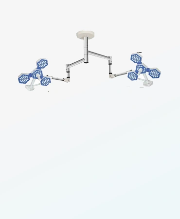 OT Light 03 03 MP-600,  Configurable surgical Light 03+03 LED,  Operation theater lights, operating room lights,  surgical and medical procedures