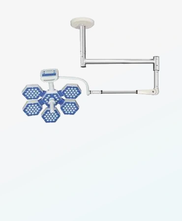 Operation Theater Lights MP - 606,  Configurable surgical Light 04+04 LED,  Operation theater lights, operating room lights,  surgical and medical procedures