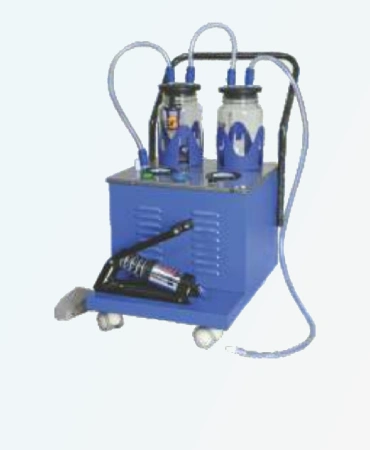 Suction Machine Dual Operation MP - 624, used in hospitals, clinics, used during surgical procedures to remove blood and fluids
