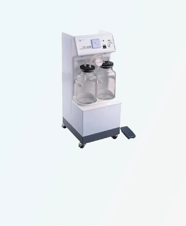 Suction Machine 7A - 23B MP - 632, used in hospitals, clinics, used during surgical procedures to remove blood and fluids