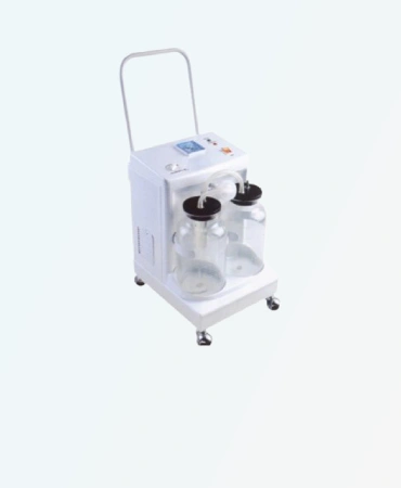 Suction Machine 7A - 23D MP - 633, used in hospitals, clinics, used during surgical procedures to remove blood and fluids