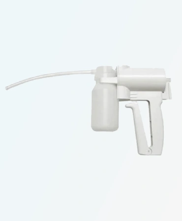 Hand Operated Suction Machine Operated 7B MP - 637, used in hospitals, clinics, used during surgical procedures to remove blood and fluids