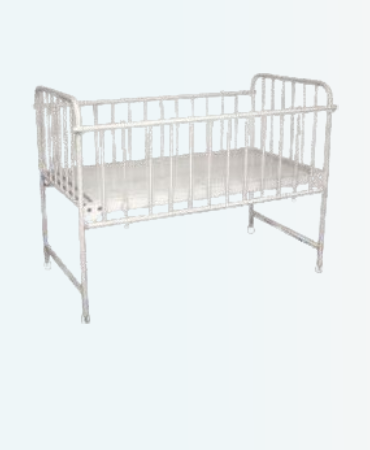 Pediatric Bed MP - 519, MS Tubes Durable Frameworks, affordable patient bed.