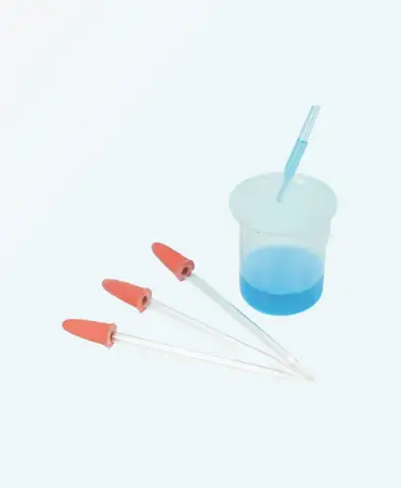 GW-1023 Measured Dropper (Narrow Mouth & Rubber Teat), Reliable Tool for Streamlined Liquid Dosing & Transfer in General Laboratories.