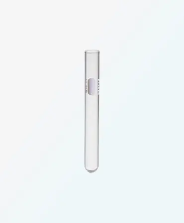 Convenient Access & Easy Cleaning: Pyrex™ GW-1016 Reusable Test Tubes (Borosilicate & Rimless), Smooth Openings for Convenient Plugging & Rack Storage, Simple Cleaning & Sterilization.