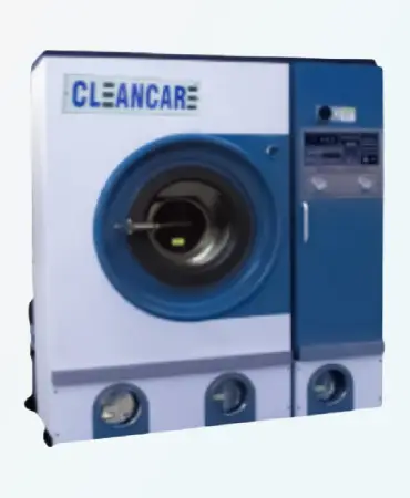 CLEANCARE Fully Automatic Perc Dry Cleaning Machine (10kg/15kg). Programmable controls, variable speed, odor control. Green technology, high efficiency.