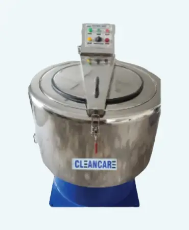 CLEANCARE Balance & Spin Pro Hydro Extractor (15-60kg). Stainless steel, direct drive, self-balancing. Fast, quiet extraction, auto brake. Safe, efficient laundry solution. Learn more.