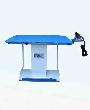 CLEANCARE Vacuum Ironing Tables. Powerful, noiseless suction for wrinkle-free ironing. Rustproof, washable surfaces.
