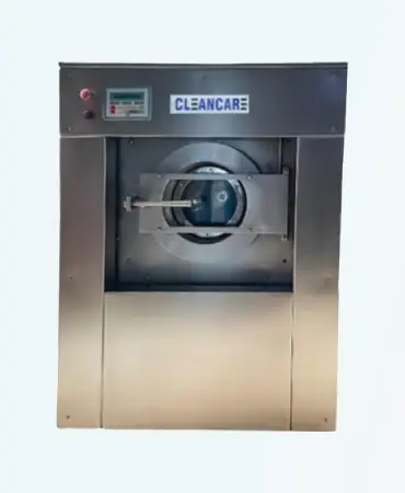 CLEANCARE Industrial Washer Extractor (15-120kg capacity). Durable, efficient laundry solution.