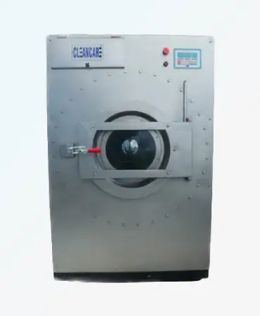 CLEANCARE Front-Loading Washer with Open Pocket (15-120kg). Stainless steel, efficient laundry for all fabrics. Auto timing, reverse & forward wash. Learn more.