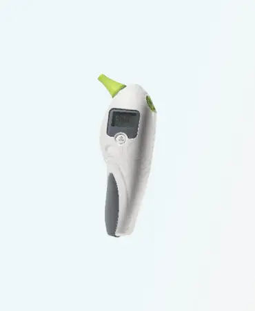 Clear Readings & Safe Technology: TM-600 Infrared Ear Thermometer (Large LCD Screen, Mercury-Free), Provides Easy-to-Read Temperatures with Safe & Hygienic Contactless Measurement.